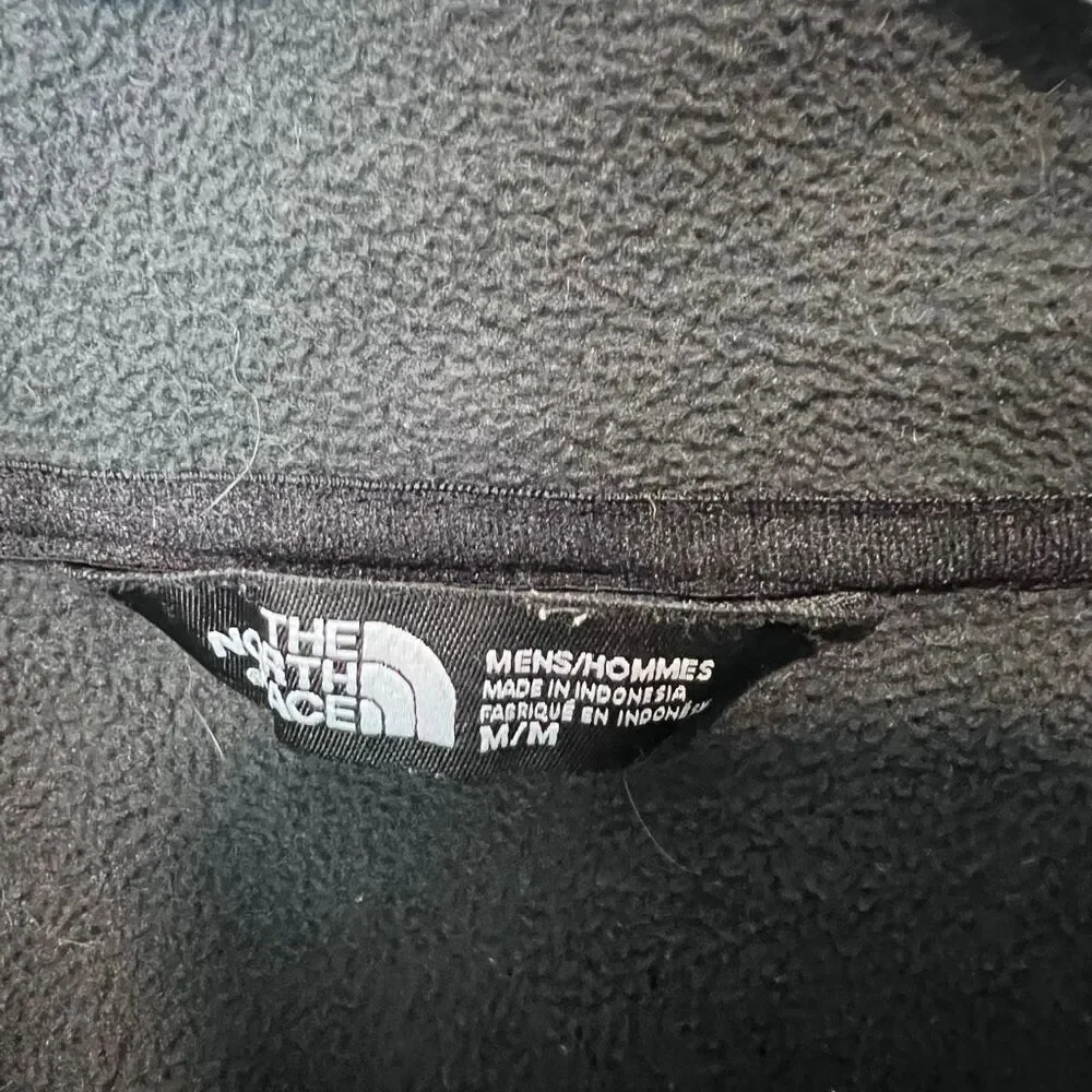 The North Face‎ Black Full Zip Fleece Jacket Men’s Medium Lightweight